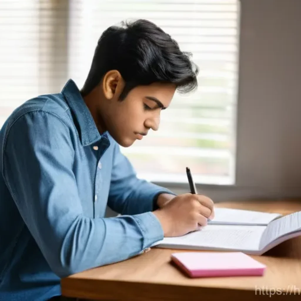 보험중개사 시험 준비를 위한 자원 활용법 - **Prompt:** A focused young adult, of South Asian descent, diligently studying at a well-organized d...