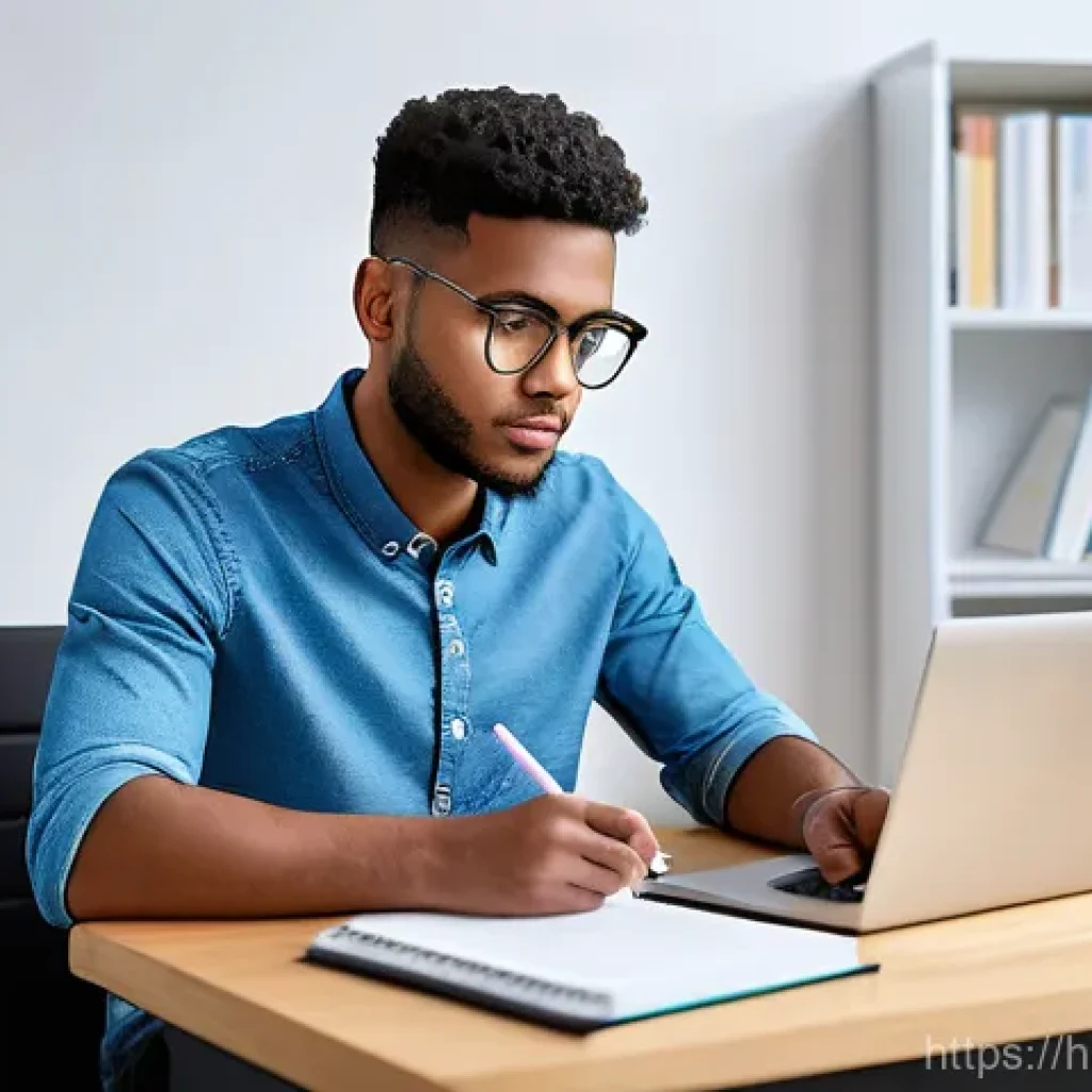 보험중개사 시험 준비를 위한 시간 관리 가이드 - **Prompt 1: Focused Study Session** "A diligent young adult (gender-neutral, diverse ethnicity, ...