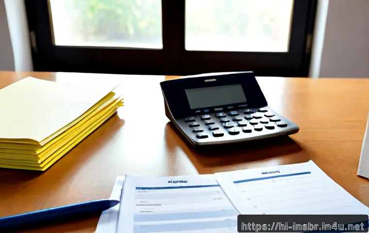 Home 15 보험중개사 업무일지 샘플 - Photorealistic Indian insurance broker at a tidy home office desk, carefully organizing a blank dail...
